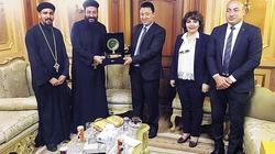 قداسان فى الذكرى الأولى لمقتل رئيس دير"أبومقار"