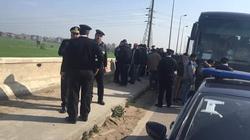 عاجل.. الاعتداء على أتوبيس لجماهير المصري في دمياط بالحجارة (فيديو)