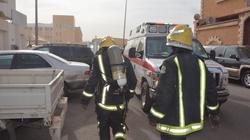 إخماد حريق بمحول كهربائي داخل مدرسة في المنيا