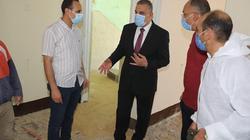 محافظ سوهاج يتفقد إجراءات استقبال مرضى كورونا بمستشفى الصدر بشندويل
