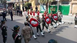 المئات من أهالي الإسكندرية يشيعون الشهيد الرائد "أيمن كتات"