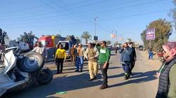 مصرع مدرس دهسا أثناء عبوره طريق جمصة الدولي بالدقهلية