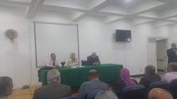 ورشة عمل لحل مشاكل التدريب الميداني لطلبة "تربية دمنهور"