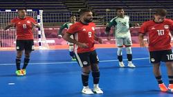 الشوط الأول| منتخب الصالات يتقدم على سلوفاكيا بهدف بأولمبياد الشباب