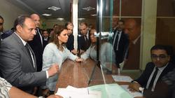 وزيرة الاستثمار تتفقد مصانع المنطقة الحرة بالعامرية