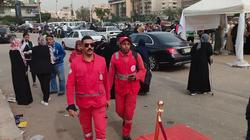 متطوعو الهلال الأحمر يشاركون في الانتخابات الرئاسية: في خدمة مصر العظيمة