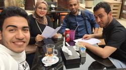 فى الكافيه: مشروع التخرج: قوتنا فى لمتنا