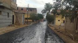 رصف شارع مسجد الفتح في مدينة مسير بكفر الشيخ بتكلفة 6.5 مليون جنيه