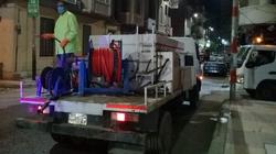 رش وتعقيم المنشآت الحكومية والشوارع بنطاق مدن ومراكز البحيرة