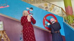بنات «we Can» يبدعن في رسم جداريات الجمعيات الخيرية ودور الأيتام