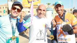 تكريم الفائزين بماراثون الجري في كفر الشيخ.. «كبار سن وشباب»
