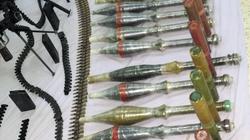 ضبط مدفع مضاد للطائرات و«آر بى جى» وأسلحة بالمحافظات