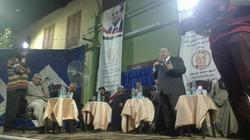 وكيل البرلمان في مؤتمر جماهيري بالصعيد: اختيار السيسي أمر مُسلم به