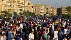 بالصور| المئات في «بلطيم» بكفرالشيخ يؤدون صلاة عيد الأضحى