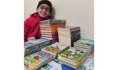 «حمزة» أصغر عضو في نوادي القراءة.. عمره 9 أعوام وينافس الكبار