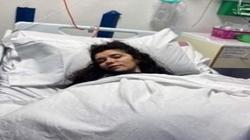 غادة عادل تدخل المستشفى بعد تعرضها لوعكة صحية.. ونجلها: «ادعوا لها»