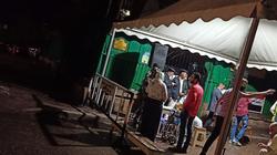 ماس كهربائي بسبب الأمطار أمام لجنة بمصر الجديدة يتسبب في فزع الناخبين