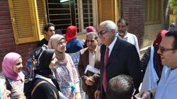 نائب رئيس جامعة المنصورة يشرف على تسكين الطلاب