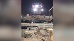 أول فيديو من مكان تثبيت مسلة رمسيس الثاني في ميدان التحرير