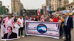 ميدان أم كلثوم بالمنصورة يكتظ بالمواطنين لدعم الرئيس السيسي في الانتخابات