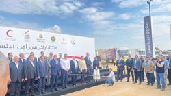 رئيس الوزراء يطلق أكبر قافلة مساعدات إنسانية شاملة للأشقاء الفلسطينيين