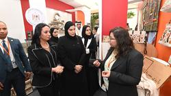 وزيرة التنمية الاجتماعية بقطر تشيد بجودة المنتجات المصرية في «ديارنا»