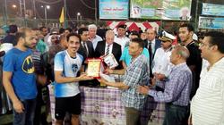 فريق عبدالواحد السيد يفوز بالدورة الرمضانية لمركز شباب الطور