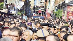 الشعب يودع شهداء «العريش» فى جنازات مهيبة.. و«الإخوان» تواصل «الإرهاب»