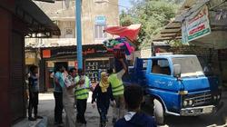 رفع 424 حالة إشغال بمدينة الدلنجات خلال أسبوع في البحيرة