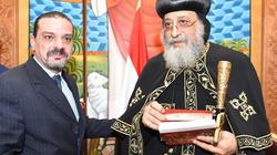 مدير جامعة الأزهر يزور الكاتدرائية لتهنئة تواضروس بعيد الميلاد