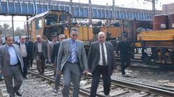 وزير النقل يتابع مستوى الخدمة وانتظام العمل بالخط الأول لمترو الأنفاق