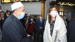 رسائل وزيرة الهجرة في افتتاح مساجد دمياط: صورة جميلة من مصر