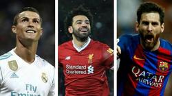 «ميسي» يواصل تفوقه على «صلاح» و«رونالدو» برقم جديد
