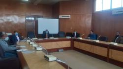 جامعة جنوب الوادي تناقش استعدادات مركز القياس للامتحانات الإلكترونية
