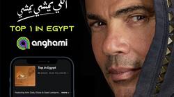 أغنية اللي يمشي يمشي لـ عمرو دياب تحتل المركز الأول على أنغامي