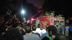 حريق في 8 ورش ومخازن أخشاب بالشرقية.. والدفع بـ21 سيارة إطفاء
