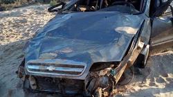 إصابة شخصين إثر انقلاب سيارة بطريق مصر - أسكندرية الصحراوي