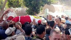 أهالي جنزور بالمنوفية يشيعون جثمان مؤمن خضر شهيد هجوم "كرم القواديس"