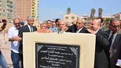 محافظ الدقهلية يتفقد توسعات مدرسة ويضع حجر أخرى للغات بالمنصورة