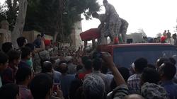 بالصور| تشييع جثمان الشهيد أحمد رضا  بـ"الزغاريد" في القليوبية