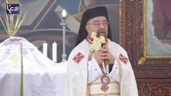 بطريرك الأقباط الكاثوليك يترأس قداس أحد الشعانين بقويسنا