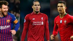 أفضل لاعب في أوروبا| ميسي يطارد رقم رونالدو.. وفان دايك يسعى لجائزة أولى
