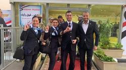 من "الطيارة للاستفتاء".. عاملون بالركب الطائر يصوتون على تعديل الدستور