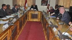 محافظ الوادي الجديد يلتقي وفدا من مستثمري أمريكا لبحث إنشاء محطة طاقة شمسية