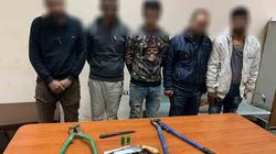 ضبط 5 أشخاص بحوزتهم حديد تسليح مسروق من موقع تحت الإنشاء