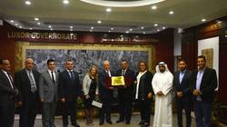 محافظ الأقصر يستقبل وفدا من المشاركين بالمنتدى البيئي للسياحة التراثية