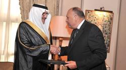 شكري وأبو الغيط يستقبلان السفير السعودي الجديد في القاهرة