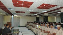 بالصور| مدير أمن كفر الشيخ يلتقي أفراد الشرطة المشاركين بدورة تدريبية