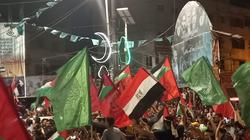 أعلام مصر ترفرف فى غزة: شكراً أم الدنيا