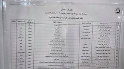 إعلان الكشوف الابتدائية للمرشحين لـ"النواب" في الدقهلية